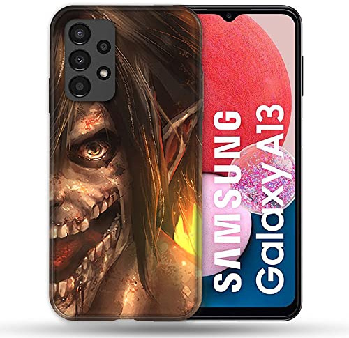 Schutzhülle für Samsung Galaxy A13, Manga, Attack Titans Eren Titan