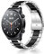 ToVioc Metallo Cinturino per Xiaomi Watch S3 / 2 Pro / S2 / S1 Pro / S1 Active Cinturino Acciaio Inossidabile Cinturini 22mm per Amazfit Balance/Cheetah Pro/Amazfit Bip 5 /Pop 3S - Argento Nero