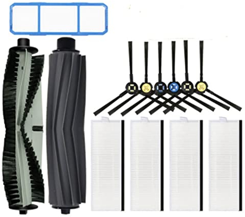 Hepa-Filter mit seitlicher Bürste für SSR1 SSRA1 für A9S A7 V8S X750 X800 X785 V80 Staubsaugerroboter