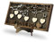 Kaululu Personnalisé 6 Prenoms Plaque Arbre de la vie Généalogique en Bois décor Bureau Signe Décoration de Bureau Cadeau pour la Famille Maman noël fête des mères