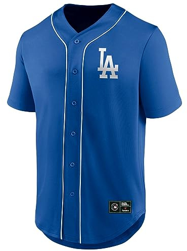 Fanatics - MLB Los Angeles Dodgers Core Franchise Jersey Hemd Farbe Blau, Größe XL