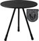 Luxylei Table Ronde De Camping Pliante Télescopique À Manger À Trois Pieds Extérieure Relevable pour Café Randonnée Pique-Nique
