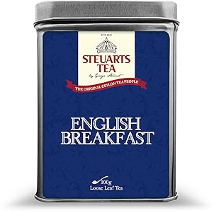 Steuarts Tea - English Breakfast Premium Loose Leaf Ceylon Tea – 100g