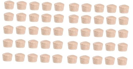 BESTonZON 600 STK Schraubenlochstopfen Möbelholzstöpsel Holzstöpsel für Schraubenlöcher Holzstöpsel für Holzreparaturen Holzstöpsel für Möbel konisch Komponente Teak Stecker Knopf hölzern