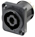 Neutrik NL4MPXX-UC speakON 4-pin male chassis connector