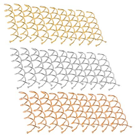 DONFAMDS 30pcs Spiral Hair Clips for Women Gold Silver Rose Gold Twists Screw Hairpins for Styling for Girls Hair Accessories for Updos and Special Occasions