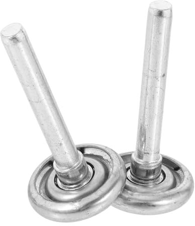 NULYLU 2 Pièces Roues Roulettes de Porte de Garage Roulements Silencieux pour Remplacement de Portes de Garage Opération Durable