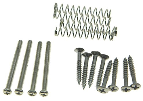 Kaish Schrauben-Set für Montage von Humbucker Tonabnehmer. USA/Imperial Thread nickel
