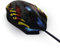 uRage Morph – Zombie Gaming-Maus (2 m Kabel, USB, DPI verstellbar bis 2400, 5 programmierbare Tasten, LED) schwarz/gelb/blau/rot