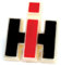 Zeichen Emblem vorn für IHC