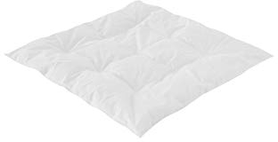 Träumeland T060562 Babydecke / Einziehdecke 'Daunenleicht' - Ganzjahresdecke mit 100% Daunen-Füllung, Downpass zertifiziert, 80 x 80cm, weiß
