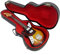 NIRVANA Mini Guitar Kurt Cobain Jaguar Jag-stag Sunburst Grunge Replik Modell + Hardcase Box Miniaturen im Maßstab 1:4 Miniatur Gitarre mit Sammelgadget Rock