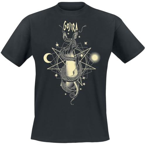 Gojira Celestial Snakes Männer T-Shirt schwarz Band-Merch, Bands