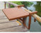 Lomadox Balkon-Hängetisch Balkontisch Tisch aus Eukalyptus
