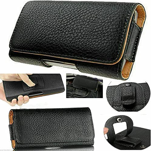 Universal Belt Pouch Clip Hip Loop Case for Apple iPhone SE 2020 / iPhone SE 2022 Mobile Phone