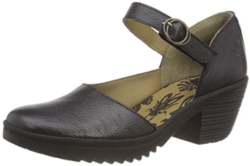 Fly London Women's WIFO440FLY Pump, Black, 6.5-7 UK