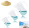 OKUYAN 3 PCS Small Measuring Cup Measuring Jug Set of 50ml/100ml/250ml Measuring Beakers Clear Liquid Graduated Beaker Mixing Plastic Measuring Jugs for Baking Lab Kitchen Cooking Measuring Cups