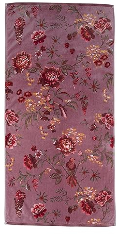 Pip Studio Secret Garden Handtuch Mauve 55x100cm (1 Stück)