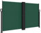 vidaXL Toldo Lateral retráctil Verde Oscuro 140x600 cm