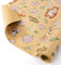 WERNNSAI Kraft Geschenkpapier für Baby Mädchen – 1 Rolle 43 cm x 10 m Baby Party Geschenkpapier Kinder Geburtstagsgeschenkrolle Rosa Schönes Waldtier Design Partygeschenk zur Geburt