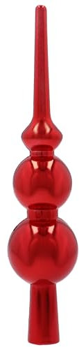 sarcia.eu Weihnachtsbaumspitze 20 cm (Rot)
