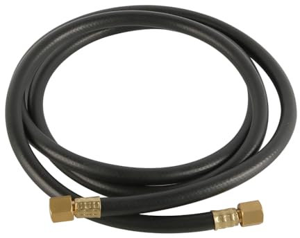 Laroal Tuyau de gaz de 2 m Argon Azote Co2 Tuyau d'air comprimé de soudage Écrou Ensemble de raccords 1/4 Pouce Bouteille Industrielle pour Le soudage