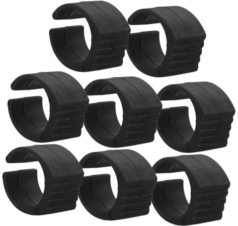 NUOBESTY 8Pcs Slip Mats for Folding Shopping Carts Durable Replacement Accessories for Grocery Trolleys Lightweight Design for Easy Storage and Transport for Daily Use