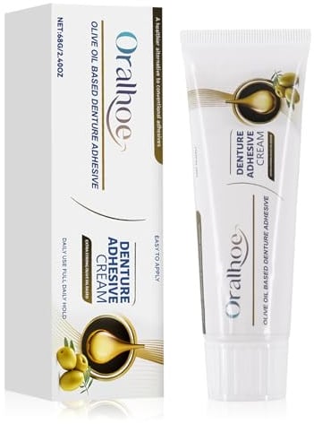 Zahnprothesen Haftcreme, Thermoplastischer Prothesenkleber, Haftcreme für Zahnprothesen, Sicherer Halt für Zahnprothesen, Thermoplastic Denture Adhesive, für Voll- und Teilprothesen, 68g