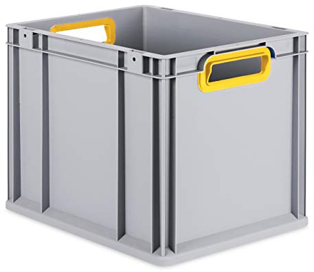 aidB Eurobox Color, Griffe offen, 400x300x320mm, 1 St, gelb