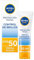 NIVEA SUN - Protección Solar Facial FP50 Control de Brillos - Efecto Matificante Inmediato 12 horas - Textura Ligera 0% Sensación Pegajosa - Crema Facial Solar UVA/UVB - Piel Normal y Mixta - 50 ml