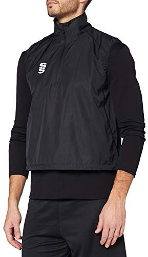 Surridge Sports Remo Doble Chaleco, Hombre, Negro, S
