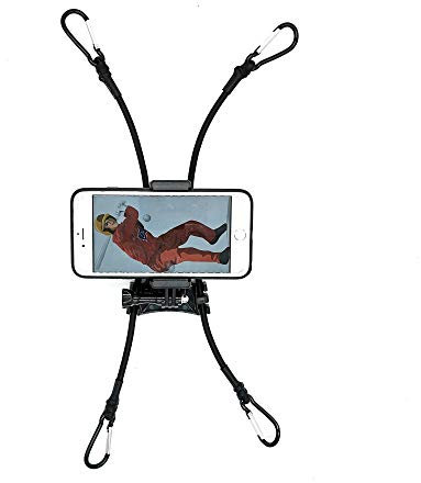 MEINUOKE - Palo de autofoto Plegable de Aluminio 3 vías Ajustable para GoPro Hero Fusion 7 6 5 4 3+ 3 (2018) dji OSMO Action Camera