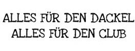 Alles Für Den Dackel Alles Für Den Club: Notizbuch Journal Tagebuch 100 linierte Seiten | 6x9 Zoll (ca. DIN A5)