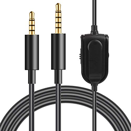A10 A40 Ersatzkabel Inline Mute Lautstärkesteuerung für Astro A10/A40/A30/A50 Headsets Kabel, Xbox One Play Station 4 PS4 Kopfhörer Audio Verlängerungskabel 6,5 Fuß