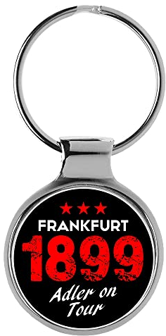 KIESENBERG 3D Schlüsselanhänger Frankfurt Adler Fan Geschenk A-9473