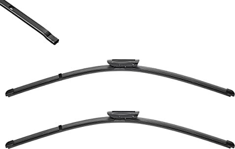 VALEO Silencio Essuie-glace - VF972 - Kit de Balais d'Essuie-glace 650 mm / 430 mm Plats d'Origine de Haute performance, Visibilité Supérieure sur la Route- Avant - Lot de 2 Balais - 577972