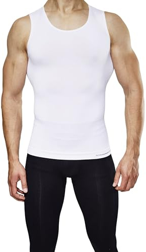 Strammer Max Compression Tank Top Shirt | Herren | Shapewear, unterstützt die Haltung