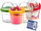 CRYSTALIA Réutilisable Bol Muesli a Emporter Lot 4 100% SANS BPA Yaourt to Go, Lave-Vaisselle, Boite Repas à Emporter Boite Yaourt Muesli to Go avec Cuillère et Couvercles Boîte à Déjeuner Bols Avoine