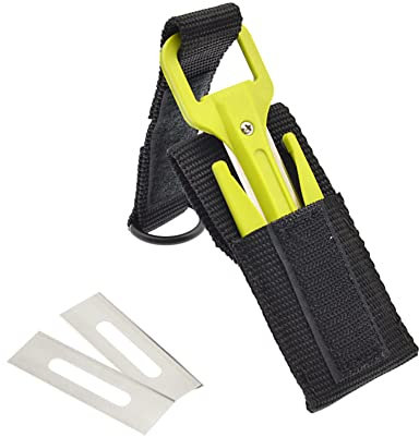 SPORTARC Outil de nettoyage pour ligne de coupe, lame spéciale de coupe sous-marine, équipement de sécant, jaune