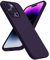 ACRONIX Compatible with iPhone 14 Pro Case 6.1, Silky-Soft Touch Liquid Silicone Case Shockproof Rubber Case Comprehensive Protection Cover for iPhone 14 Pro-Elderberry