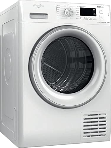 Whirlpool Asciugatrice a pompa di calore FRESHCARE: a libera installazione, 9,0 kg - FFT M11 9X3WSY IT, Classe A+++, larghezza: 59.7 cm, Altezza: 84.9 cm, Profondità: 64.9 cm.