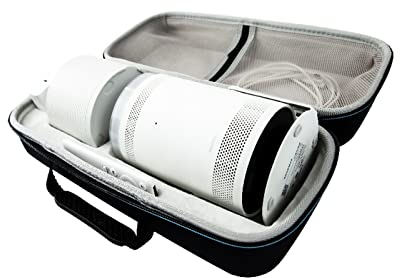 Étui de protection pour projecteur Samsung The Freestyle et batterie avec accessoires, boîte de protection portable en EVA, Noir , Moderne