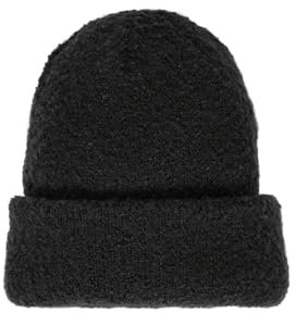 OXMO BY - OXViola beanie - Hat - 21800191-ME, Größe:ONE, Farbe:Black (200451)