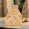 Personalisierte Holz Bär Puzzle mit 2-10 Namen, Individuelle Familiennamen Skulpturen, Personalisierte Weihnachten Geburtstage Home Dekoration Geschenke（7 Namen）