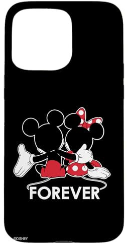 iPhone 15 Pro Max Disney Mickey and Minnie Mouse Silhouettes Forever Case