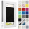 Estika Plissee mit Bohren 120 cm x 120 cm - Schwarz - Rollos für Fenster, Jalousien Fenster für innen, Raffrollo, Fenster plissee