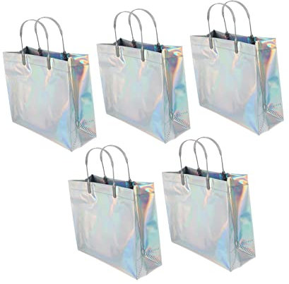 FUNOMOCYA 5stücke Wasserfeste Einkaufstaschen Große Multifunktionale Aufbewahrungs Tragetaschen Aus Robustem Leichte Faltbare Shopper Für Lebensmittel Outdoor Und Alltag