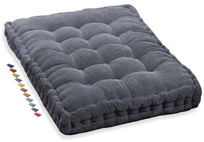 Sitzkissen Bank 150x40 100x40 80x40 160x40 120x40 200x40 Bankkissen, Gartenbank Kissen Bankauflage, Stuhlkissen 40x40 45x45 50x50, Sitzauflage Sitzpolster Bank für Innen outdoor, Fenster(Dark Gray 1N,