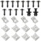 OTOTEC 26pcs Motorunterboden-Befestigungsclips-Schraubensatz für die Motorunterabdeckung Kompatibel mit Audi A4 B8 2008-2017 Q5 2008-2018 A5 2008-2012
