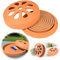 LS-LebenStil 10x Räucherspirale Tontopf Citronella - Terrakotta-Behälter - Mückenkreisel mit Zitronenduft - Mücken-Spirale - geeignet für Outdoor, Camping, Terrasse, Räucherspiralenhalter